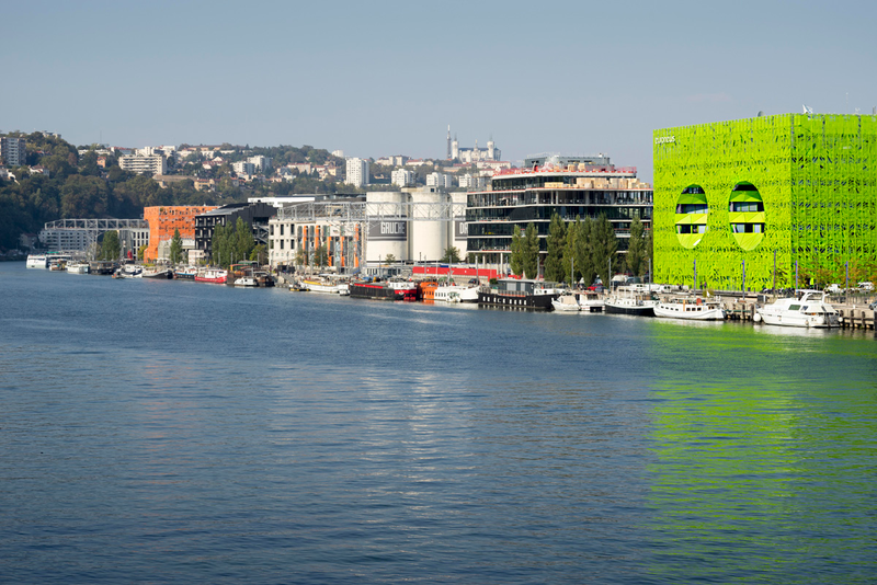 Illustration for article titled Euronews' Alien HQ in Lyon Is Staring At You